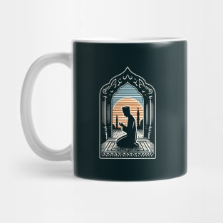 Muslims pray Mug